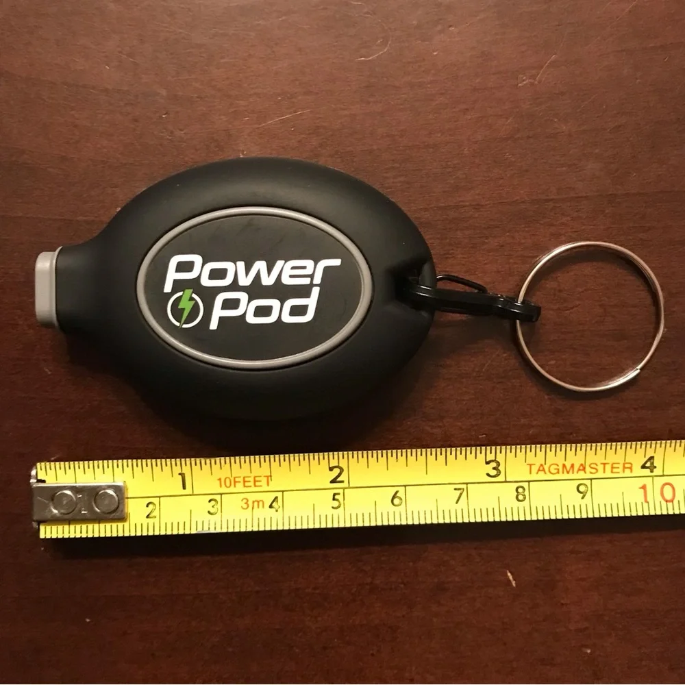 Tiny Power Pod charger “lightning” charger.